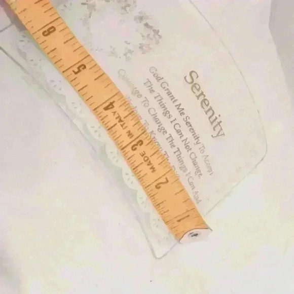 Serenity Prayer On Curved Glass - Picture 4 of 6